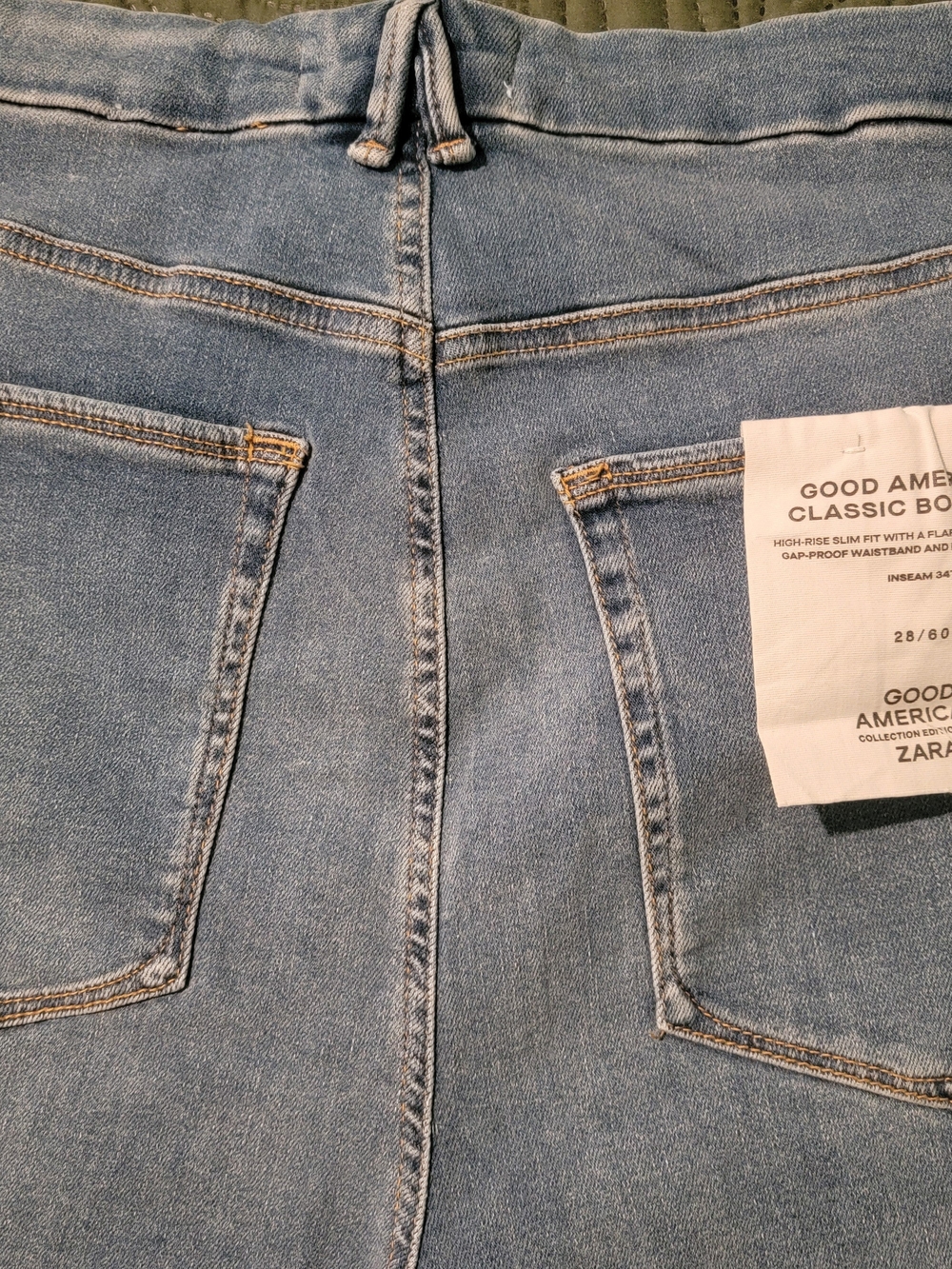 ZARA Light Blue High-Rise Women’s Jeans